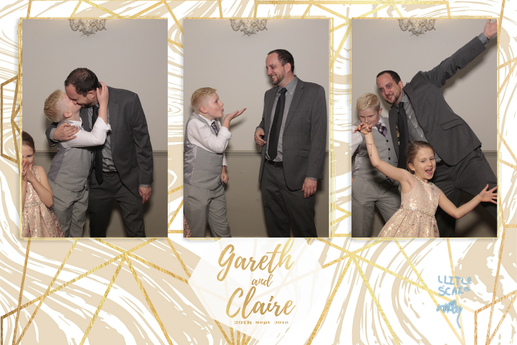 Claire & Gareth's Wedding | View more photos from the event at gallery.myphotoboothexperience.co.uk/u/MyPhotoBoothExperienceLtd/Claire-Gareths-Wedding